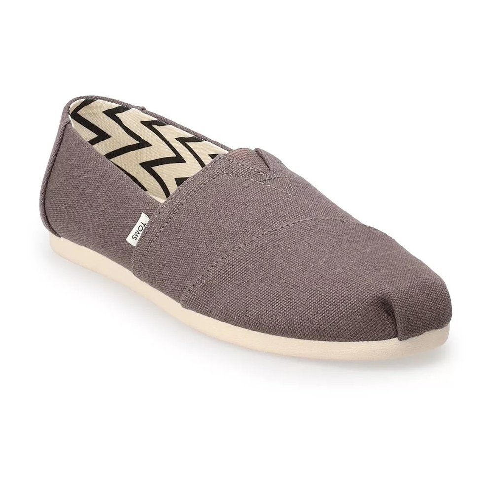 TOMS Women's Alpargata Shoes Color: Ash - Picture 2 of 6